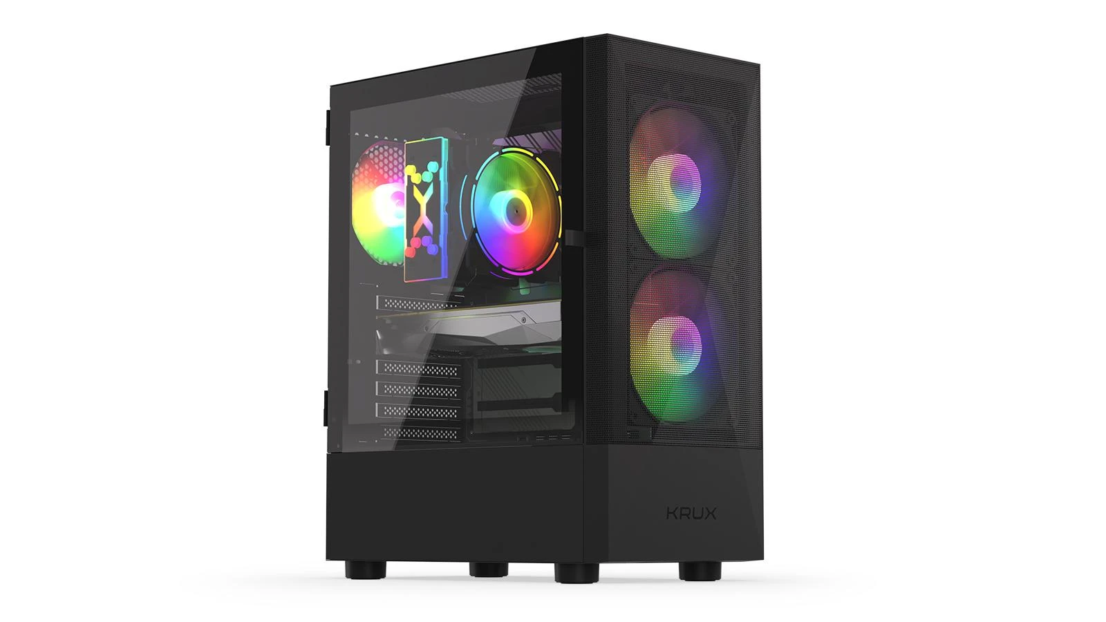 Kompiuterio korpusas  Krux Vako RGB /KRX0132