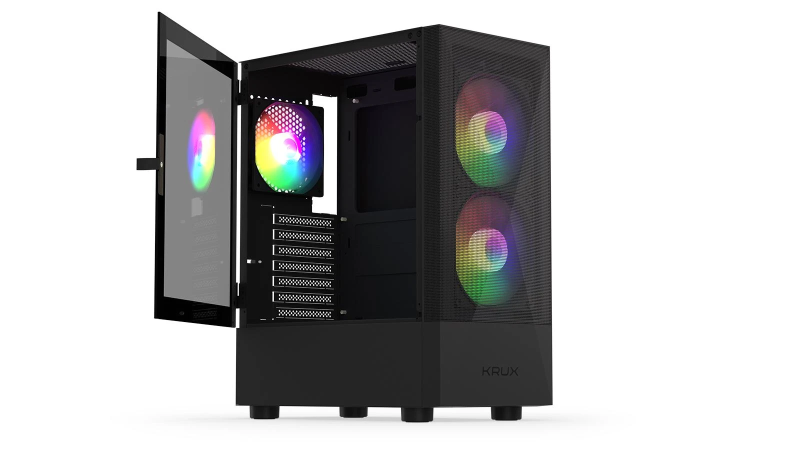 Kompiuterio korpusas  Krux Vako RGB /KRX0132