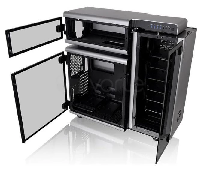 Korpusas Thermaltake LEVEL 20 RGB CA-1J9-00F9WN-00 (ATX, Extended ATX, Micro ATX, Mini ITX, pilka spalva)