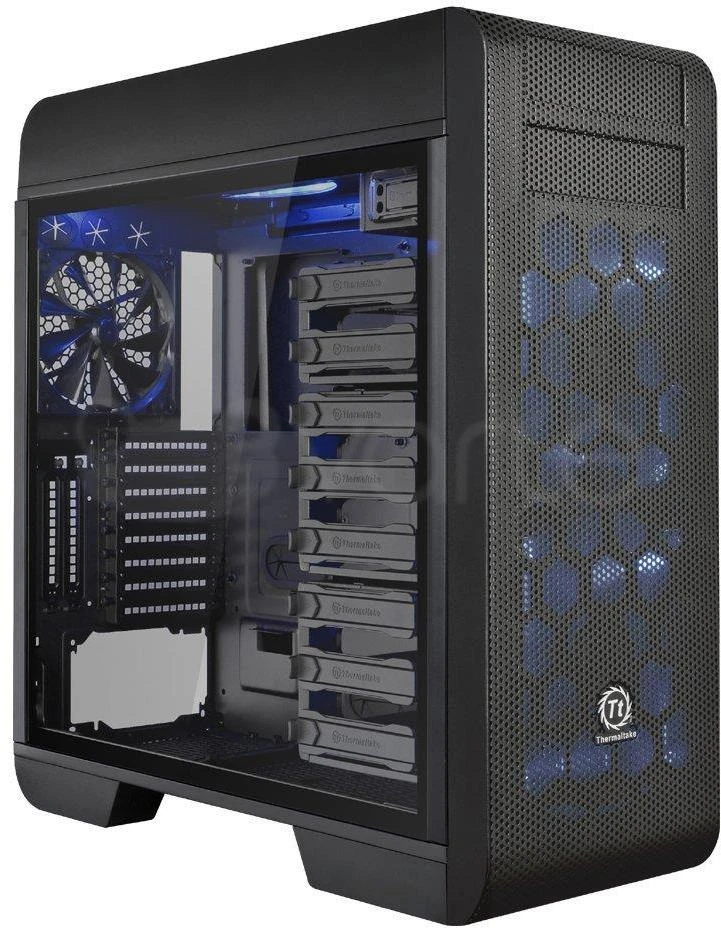 Housing Thermaltake Core V71 TG CA-1B6-00F1WN-04 (ATX, Extended ATX, Micro ATX, Mini ITX, juodos spalvos)