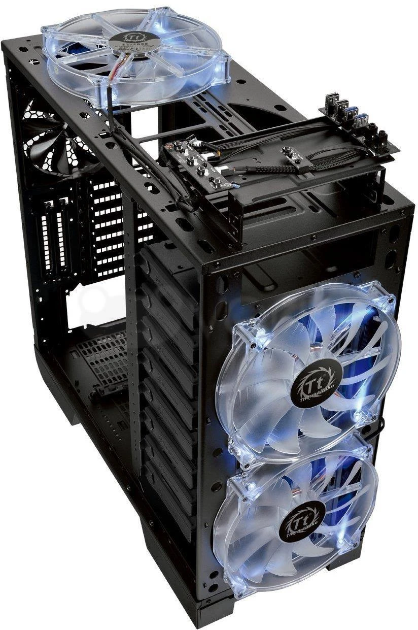 Housing Thermaltake Core V71 TG CA-1B6-00F1WN-04 (ATX, Extended ATX, Micro ATX, Mini ITX, juodos spalvos)