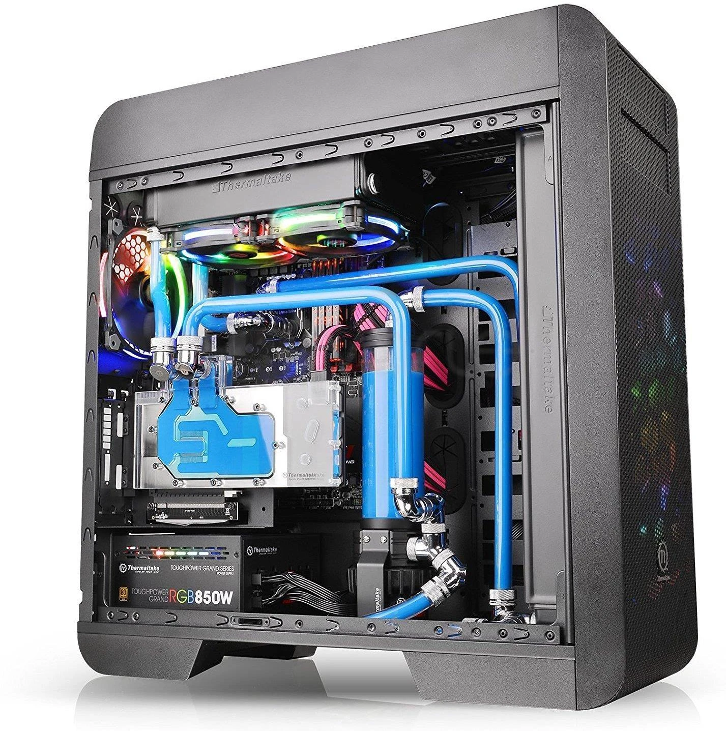Housing Thermaltake Core V71 TG CA-1B6-00F1WN-04 (ATX, Extended ATX, Micro ATX, Mini ITX, juodos spalvos)