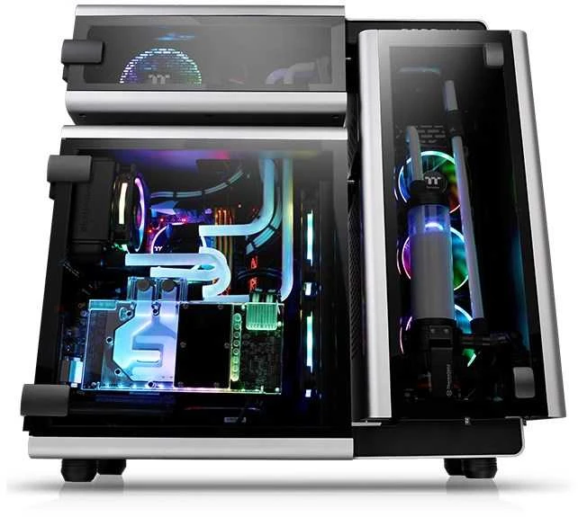Korpusas Thermaltake LEVEL 20 RGB CA-1J9-00F9WN-00 (ATX, Extended ATX, Micro ATX, Mini ITX, pilka spalva)