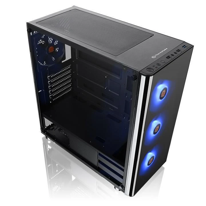 Thermaltake V200 TG RGB Edition dėklas (CA-1K8-00M1WN-01)