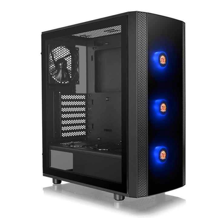 Housing Thermaltake Versa J25 RGB CA-1L8-00M1WN-01 (ATX, Micro ATX, Mini ITX, juodos spalvos)