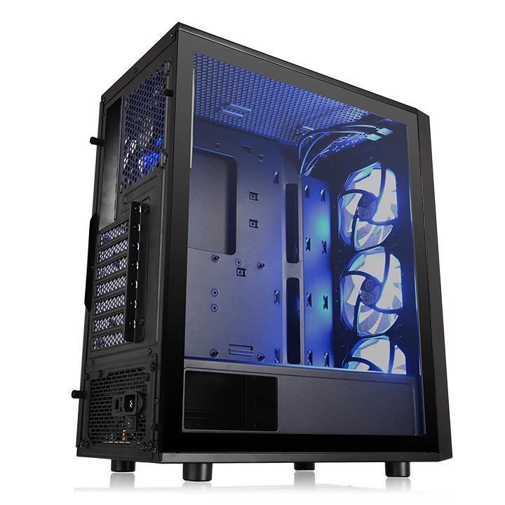 Housing Thermaltake Versa J25 RGB CA-1L8-00M1WN-01 (ATX, Micro ATX, Mini ITX, juodos spalvos)