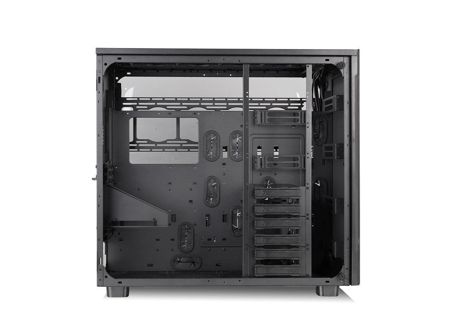 Korpusas Thermaltake View 91 RGB TG CA-1I9-00F1WN-00 (ATX, Extended ATX, Micro ATX, Mini ITX, XL-ATX, juodos spalvos)