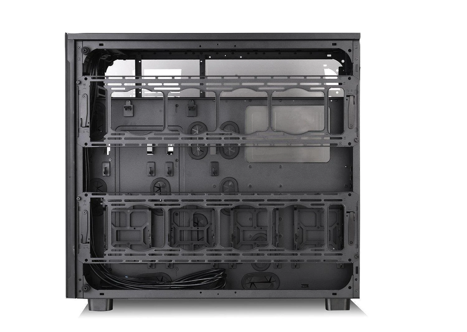 Korpusas Thermaltake View 91 RGB TG CA-1I9-00F1WN-00 (ATX, Extended ATX, Micro ATX, Mini ITX, XL-ATX, juodos spalvos)
