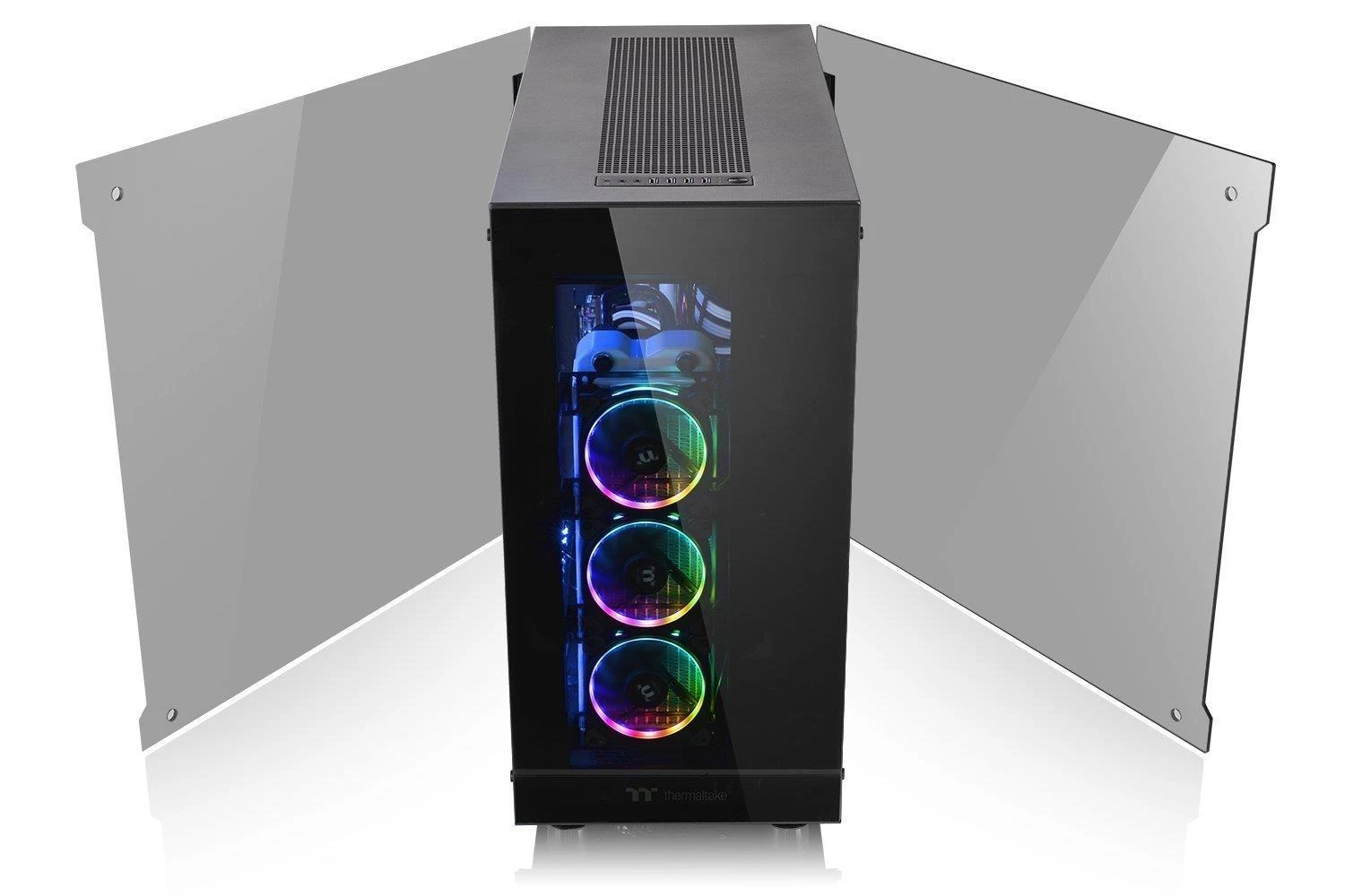 Korpusas Thermaltake View 91 RGB TG CA-1I9-00F1WN-00 (ATX, Extended ATX, Micro ATX, Mini ITX, XL-ATX, juodos spalvos)