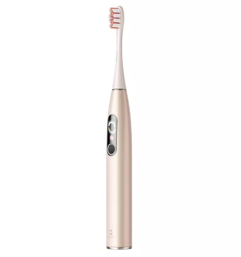 Oclean X Pro Digital auksinis šepetėlis su ekranu