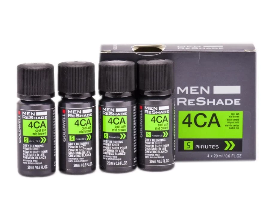 Anti pilkas plaukų dažai GOLDWELL MEN RESHADE 4CA (Vyrams; 80 ml)