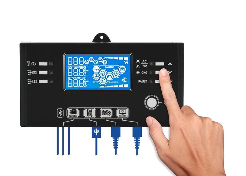 Hibridinis hibridinis saulės inverteris AZO Digital ESB 3KW-24
