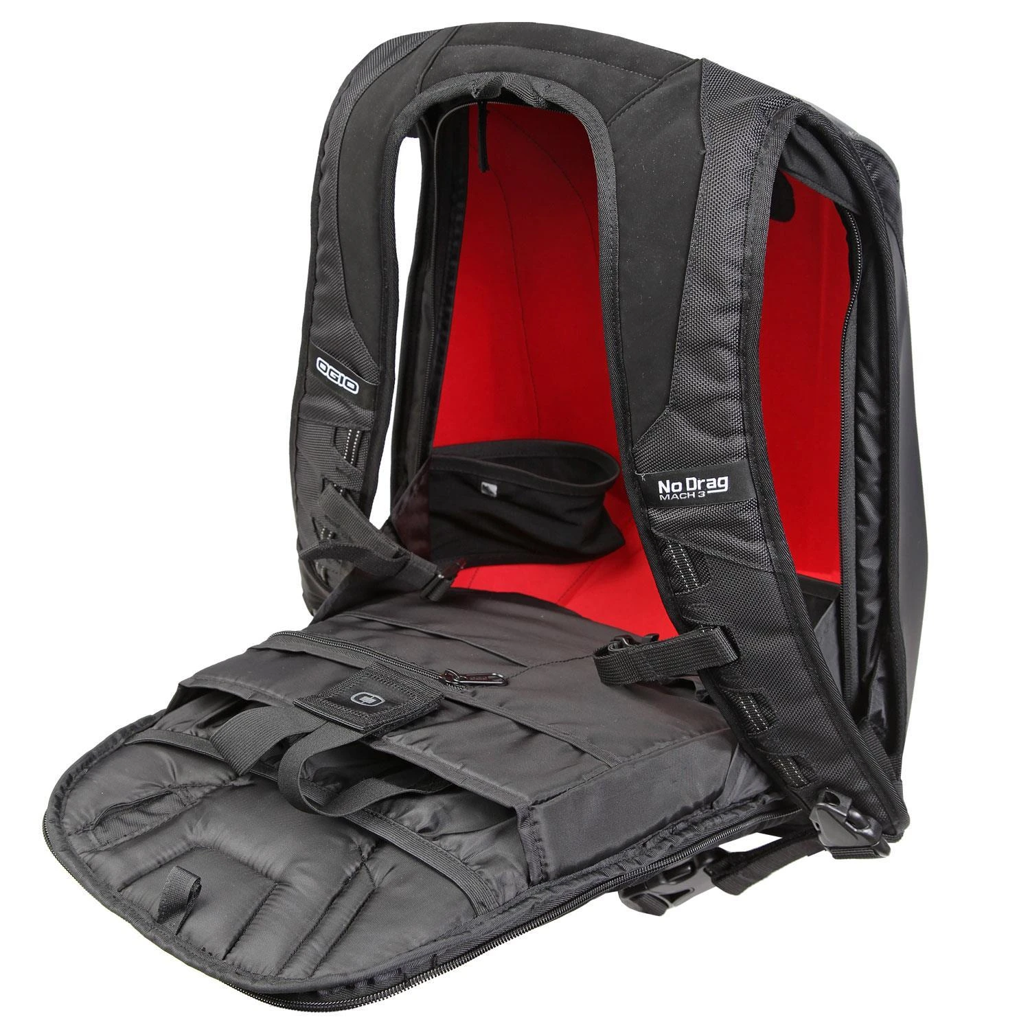 OGIO MOTORCYCLE BACKPACK NO DRAG MACH 3 Juodas P/N: 123007_36