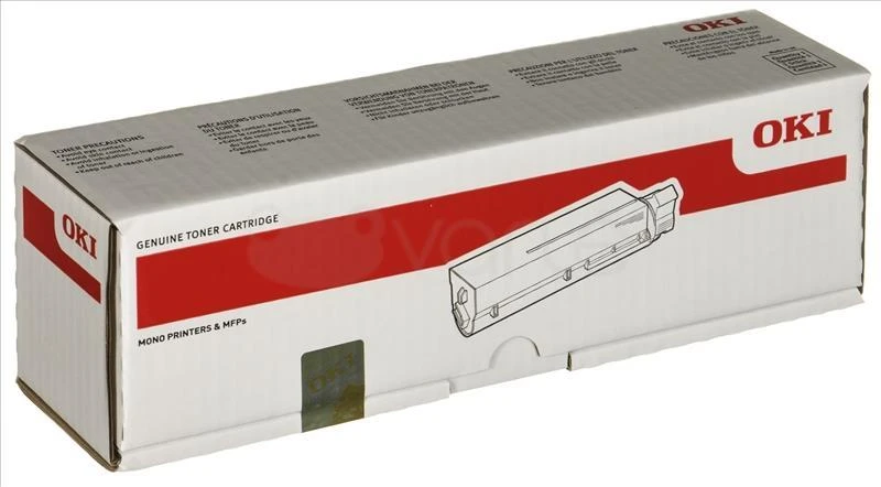 OKI MB441 dažų kasetė juoda standartinės talpos 1 pakuotės Toneris kasetė B401/MB441/MB451 (1,5K)