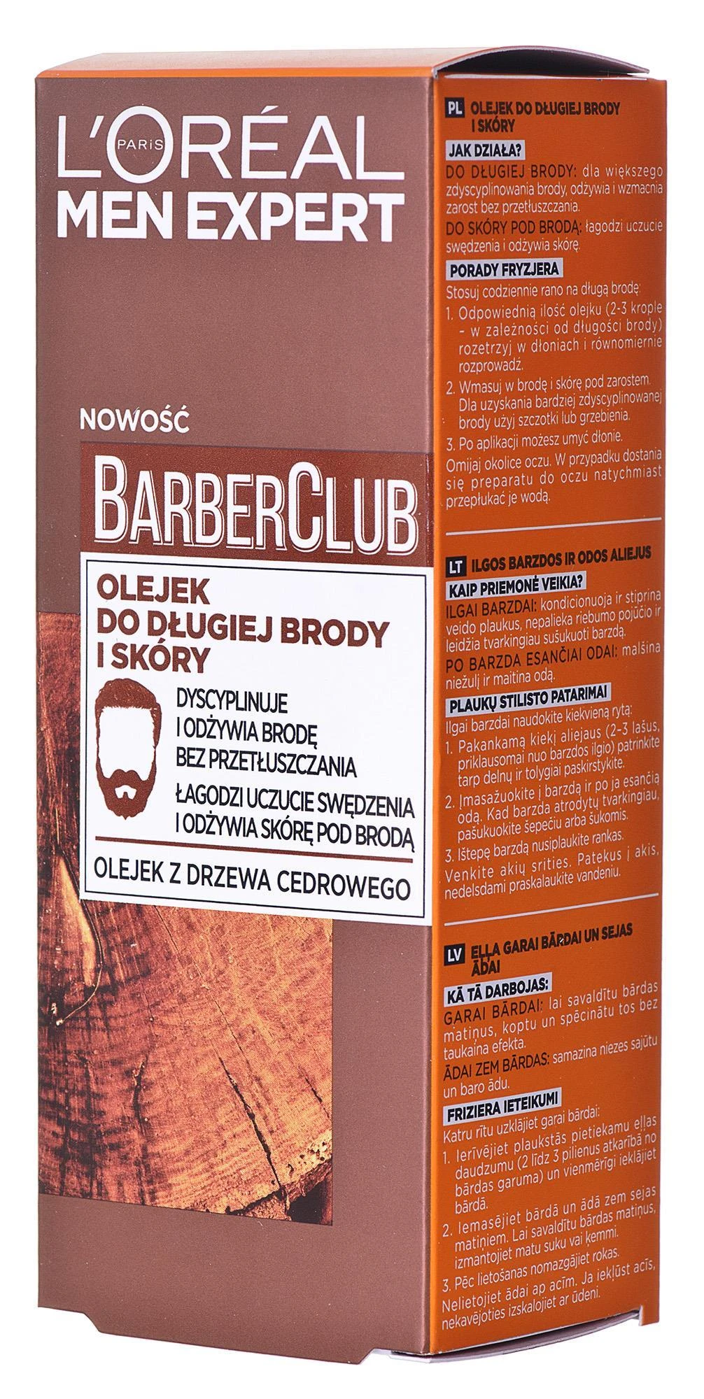 L'Oreal Paris Men Expert Barber Club, 30 ml