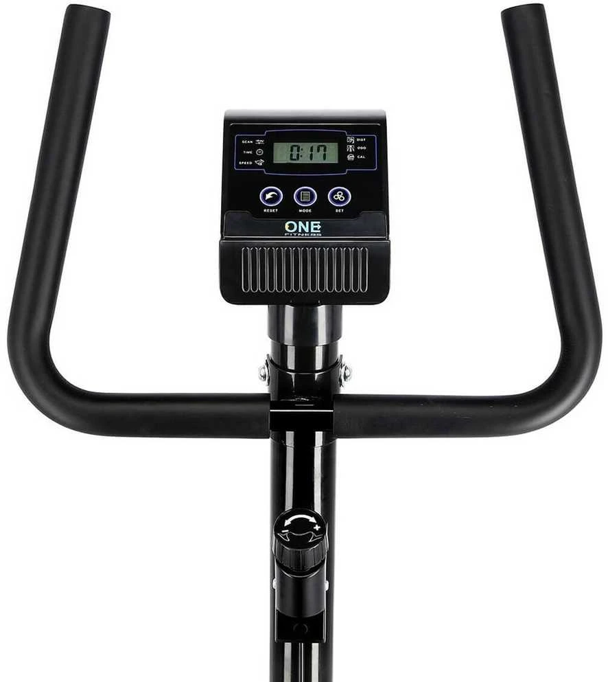 Treniruoklis One Fitness Rw3011, juodas-oranžinis