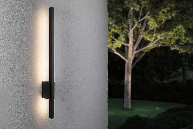Sieninis šviestuvas Paulmann FAÇADE LUMINAIRE STAN LED 11.5W 300LM 800MM 3000K IP44 JŪROS VANDENiui ATSPARUS 230V ANTRACITO ALUMINIUMAS