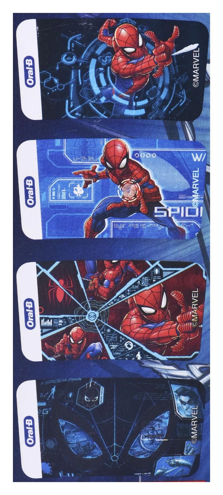 Elektrinis dantų šepetėlis ORAL-B BRAUN D100 SPIDERMAN