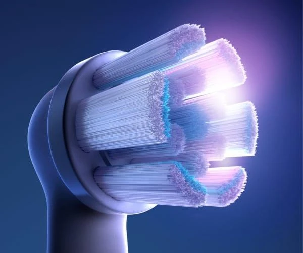 Oral-B | Replaceable Dantų šepetėlis Heads | iO Refill Gentle Care | Heads | Suaugusiems | Šepetėlių skaičius galvutės įeina 2 | Number of teeth brushing modes Does not apply | Baltas