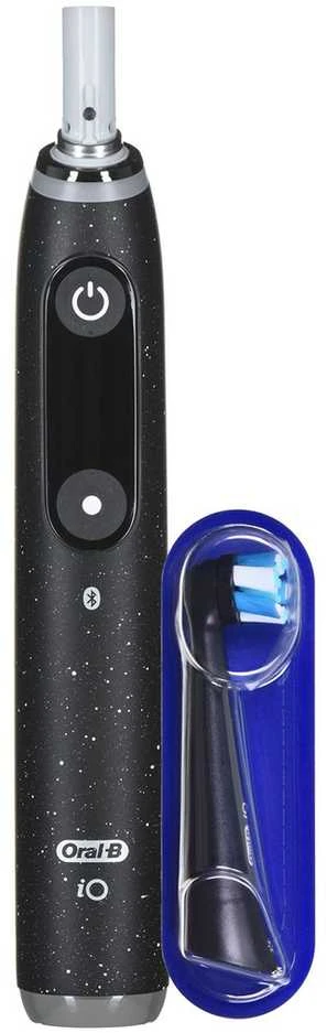 Oral-B iO Series 10 Juodas Onyx Luxe dantų šepetėlis