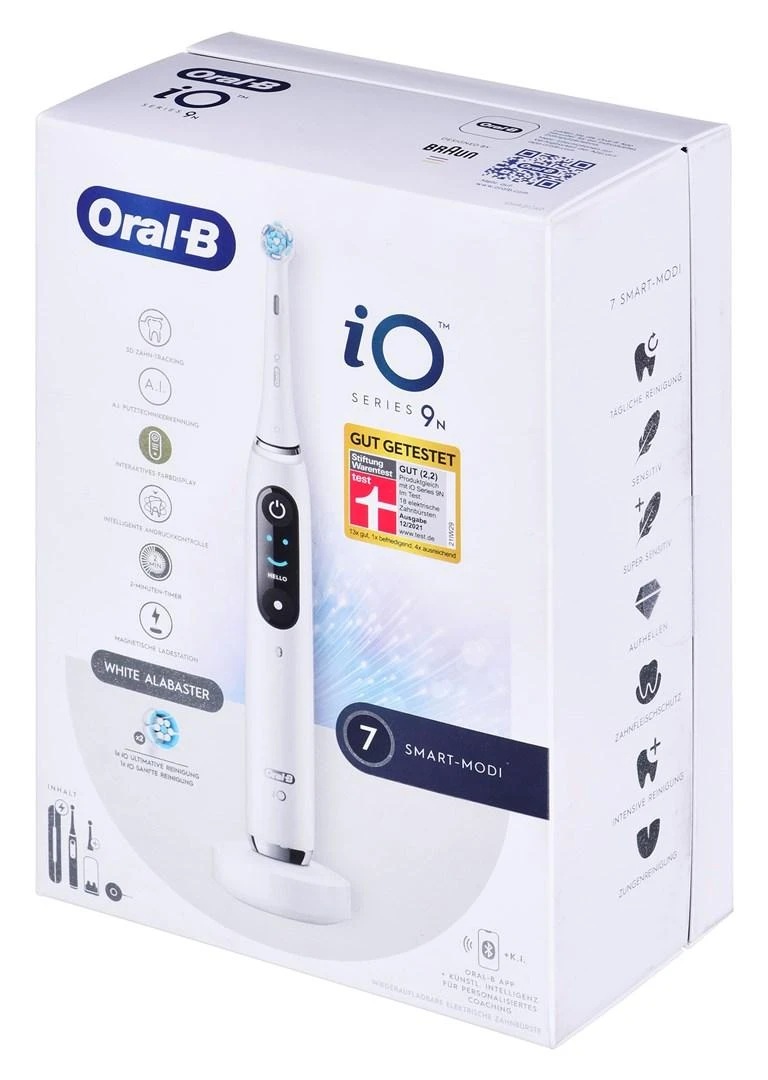 Dantų šepetėlis Oral-B iO Series 9N Baltas Alabaster JAS22