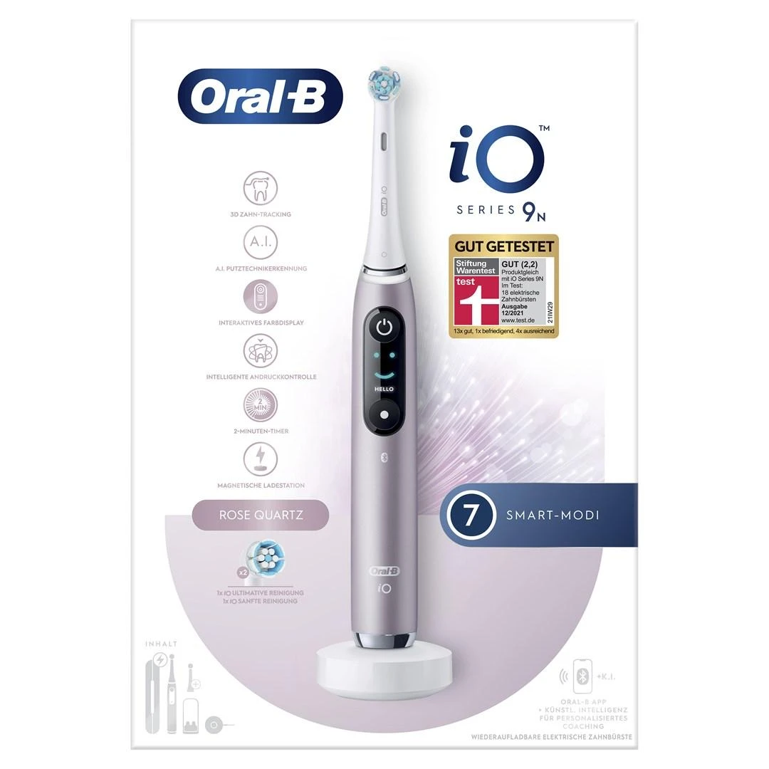 ORAL-B iO Series 9N Elektrinis dantų šepetėlis, rusvos spalvos