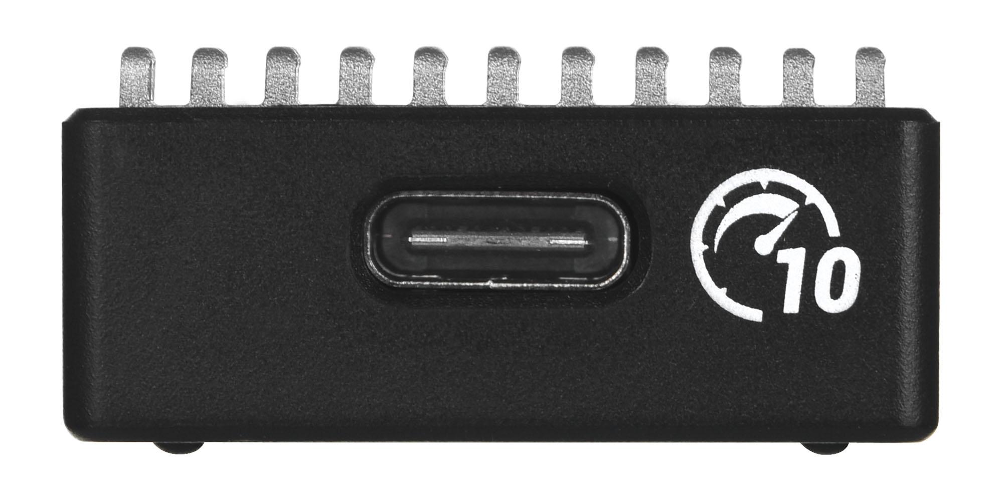 Išorinio disko korpusas SDD M.2 Orico NVME USB-C 3.1 Gen.2 10Gbps – juodas