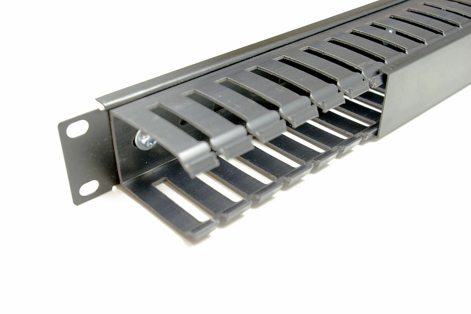 Alantec PK008 kabelių organizatorius Kabelių dėžutė Sieninis Juodas