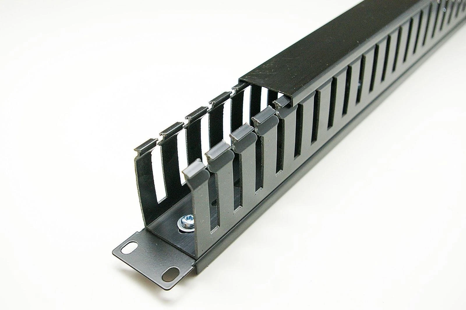 Alantec PK008 kabelių organizatorius Kabelių dėžutė Sieninis Juodas