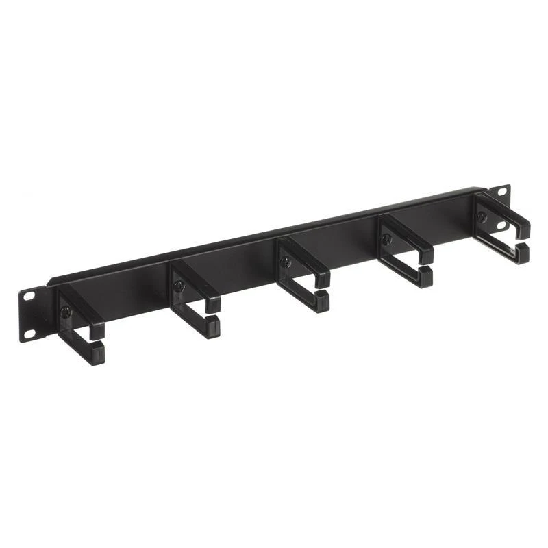 a-lan Alantec PK009 kabelių organizatorius Sieninis kabelių laikiklis Juodas 1 vnt.