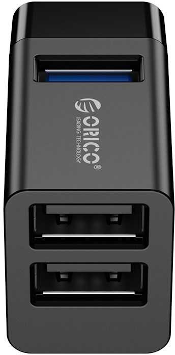 HUB USB Orico MINI-U32-BK-BP 3x USB-A 3.0 (MINI-U32-BK-BP)