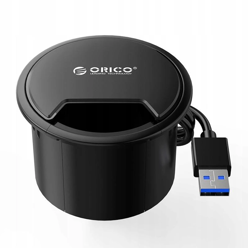 HUB USB Orico biurkowy USB 3.1 Gen1 4x USB A (DESK-4U-BK-BP)