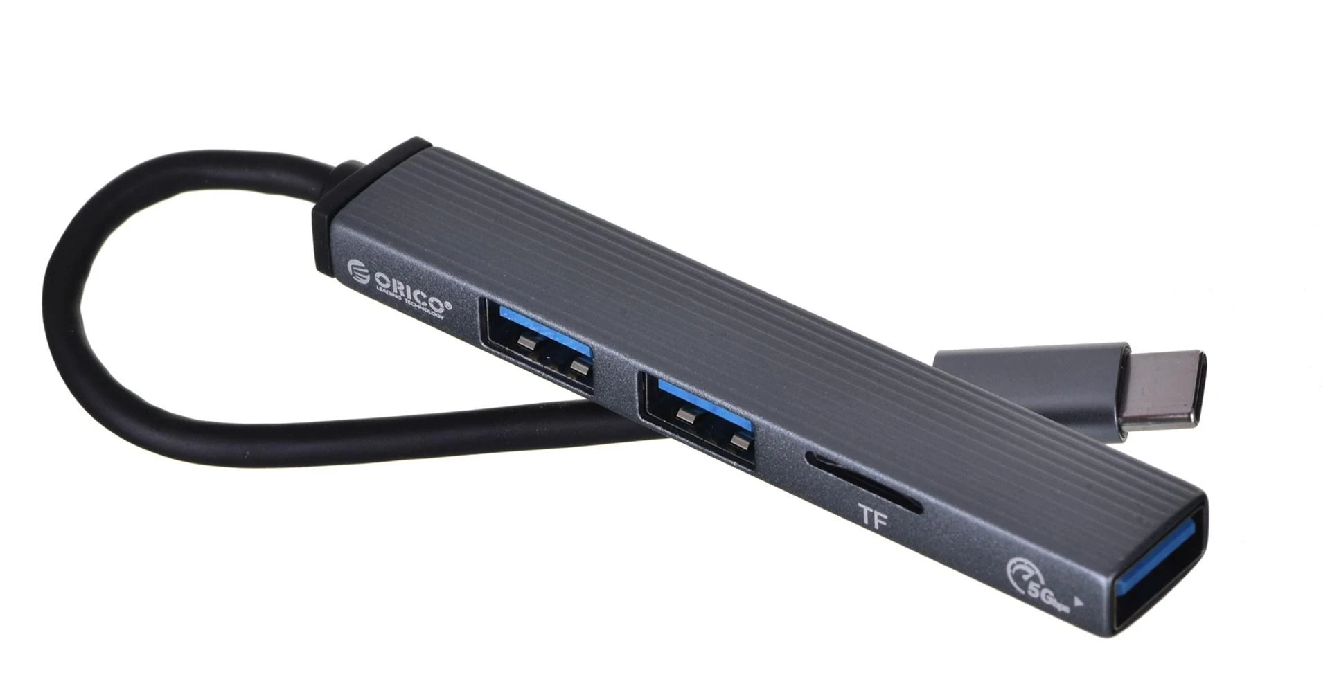 ORICO USB Type-C šakotuvas 2 x USB 2.0, 1 x USB 3.0 ir TF lizdo