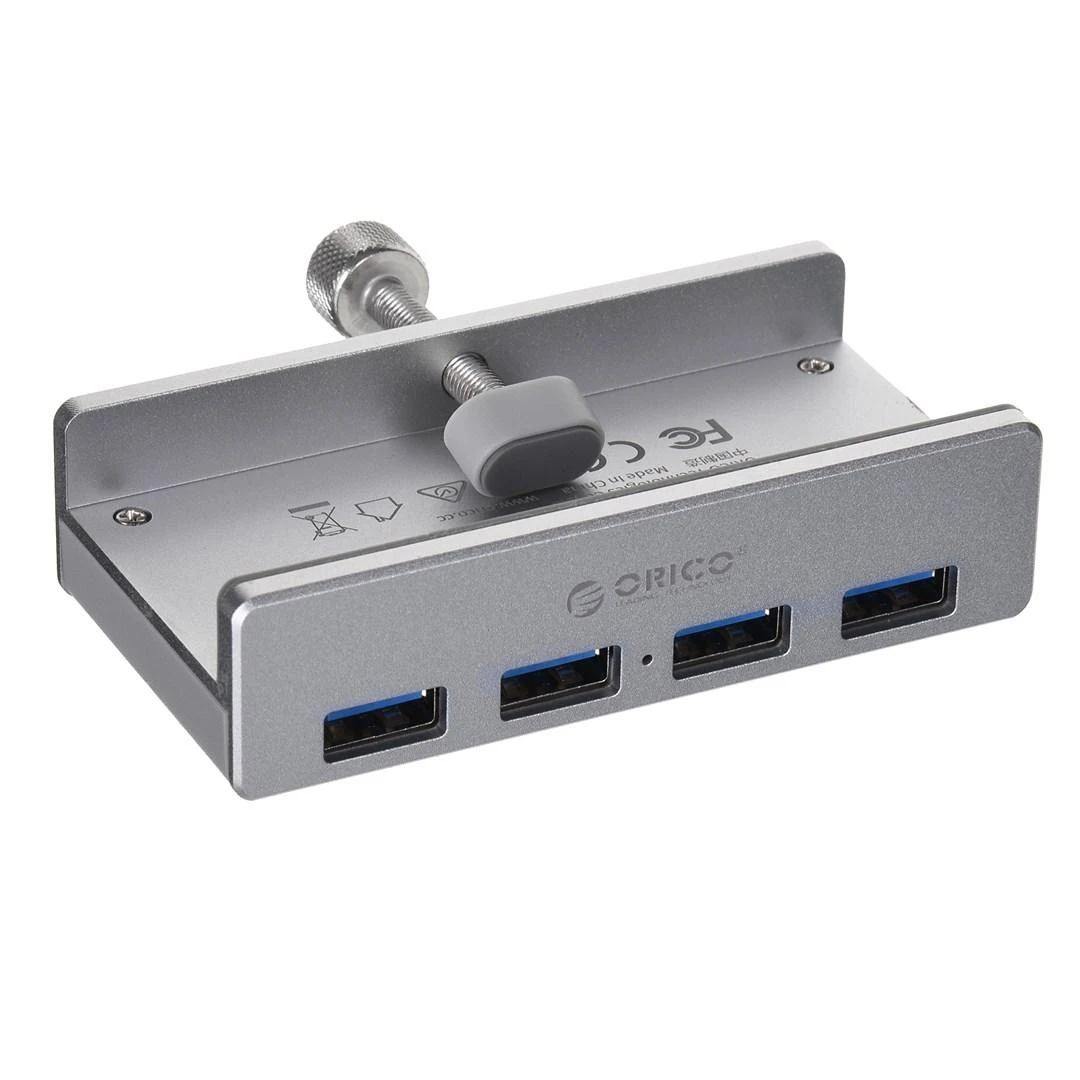 Orico 4 prievadų USB hubas su spaustuvu