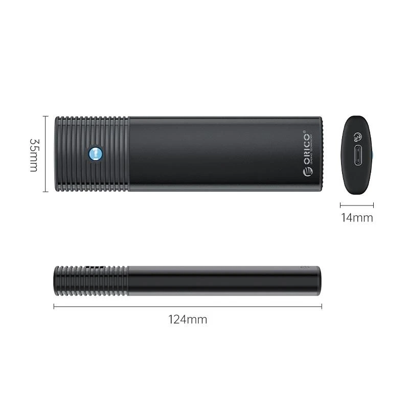ORICO M.2 ENCLOSURE, USB 3.2 Gen 2 Type-C M.2 NVMe / SATA SSD