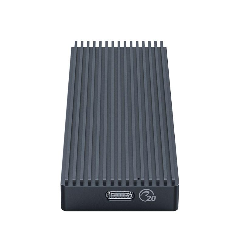 ORICO NVMe M.2 SSD dėklas USB 3.2 Gen 2x2 20 Gb/s iki 2000 MB/s M2PAC3