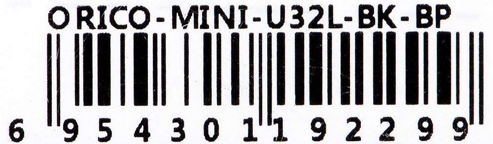 ORICO MINI HUB USB-A, 3x USB-A (2x2.0, 1x3.1), MINI-U32L-BK-BP