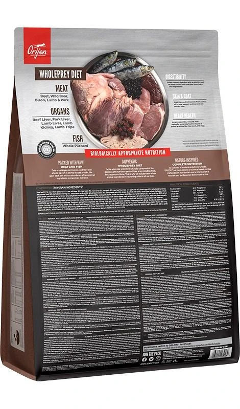 ORIJEN kačių ėdalas regioniniam raudonumui 1,8kg