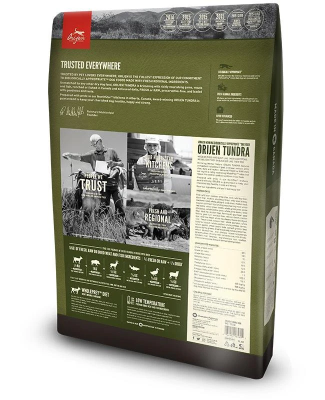 Šunų Maistas - Orijen Tundra - 2 Kg