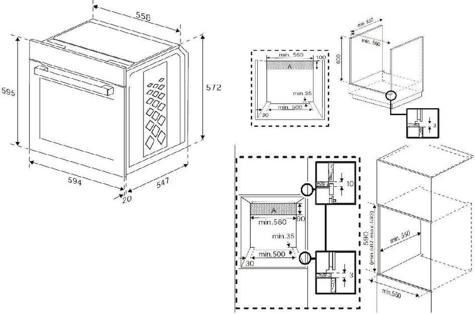 Thermo electric orkaitė Beko BBIE123001BD Juodas