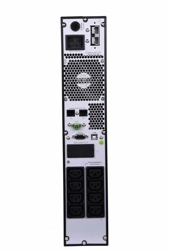 ORVALDI V2000+ sinusinis 2U LCD šikšnosparnis 5min 2000VA/1800W