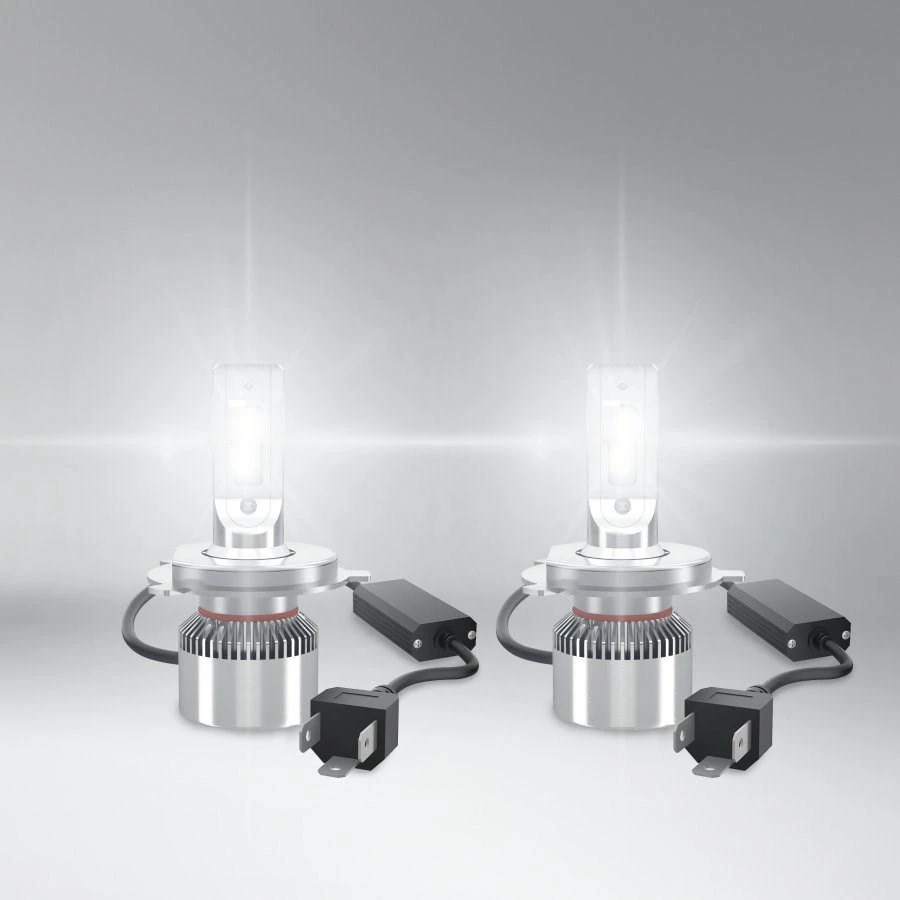 Šviečiančios OSRAM H4 LED lemputės komplektas