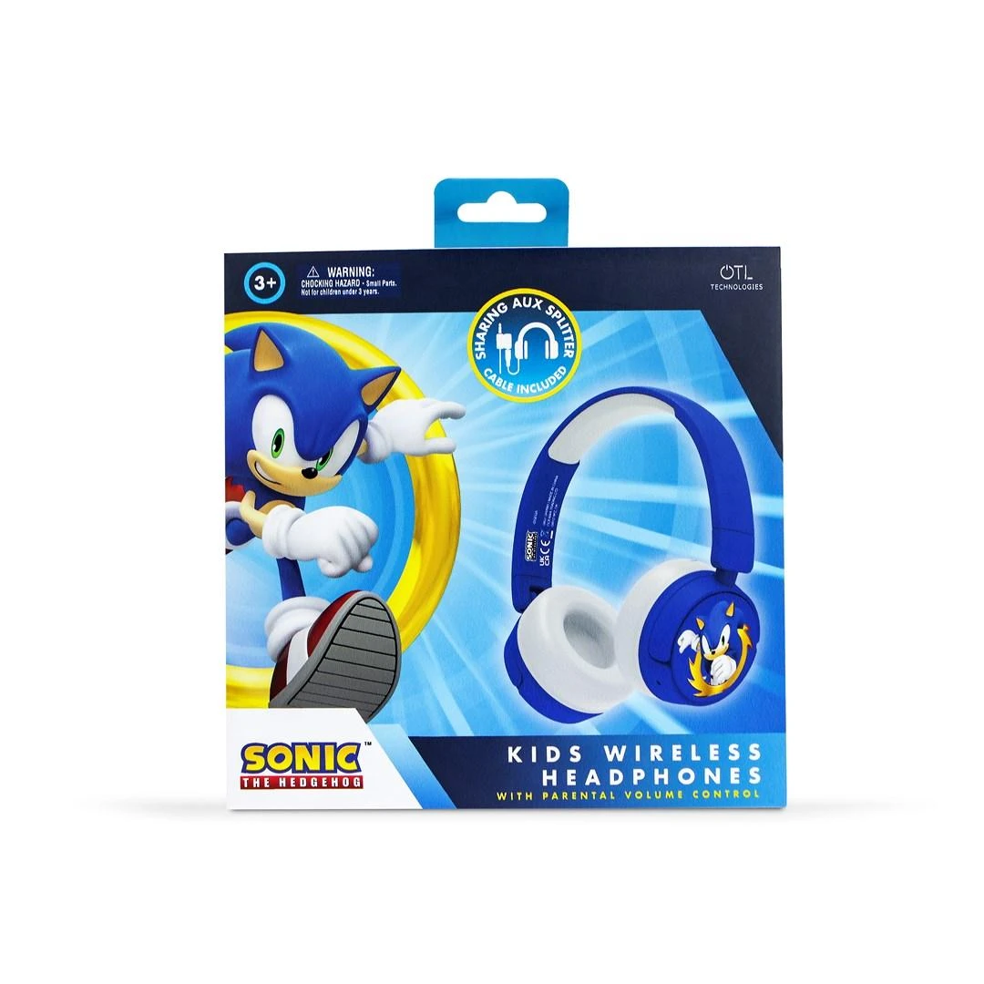 OTL Technologies SEGA Sonic the Hedgehog belaidės ausinės vaikams