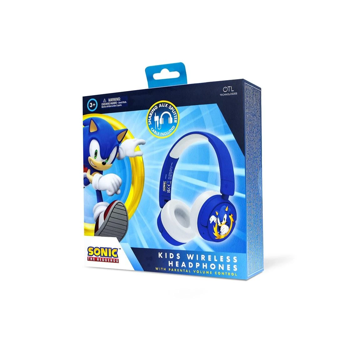 OTL Technologies SEGA Sonic the Hedgehog belaidės ausinės vaikams