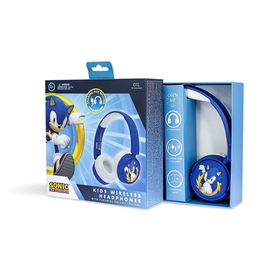 OTL Technologies SEGA Sonic the Hedgehog belaidės ausinės vaikams