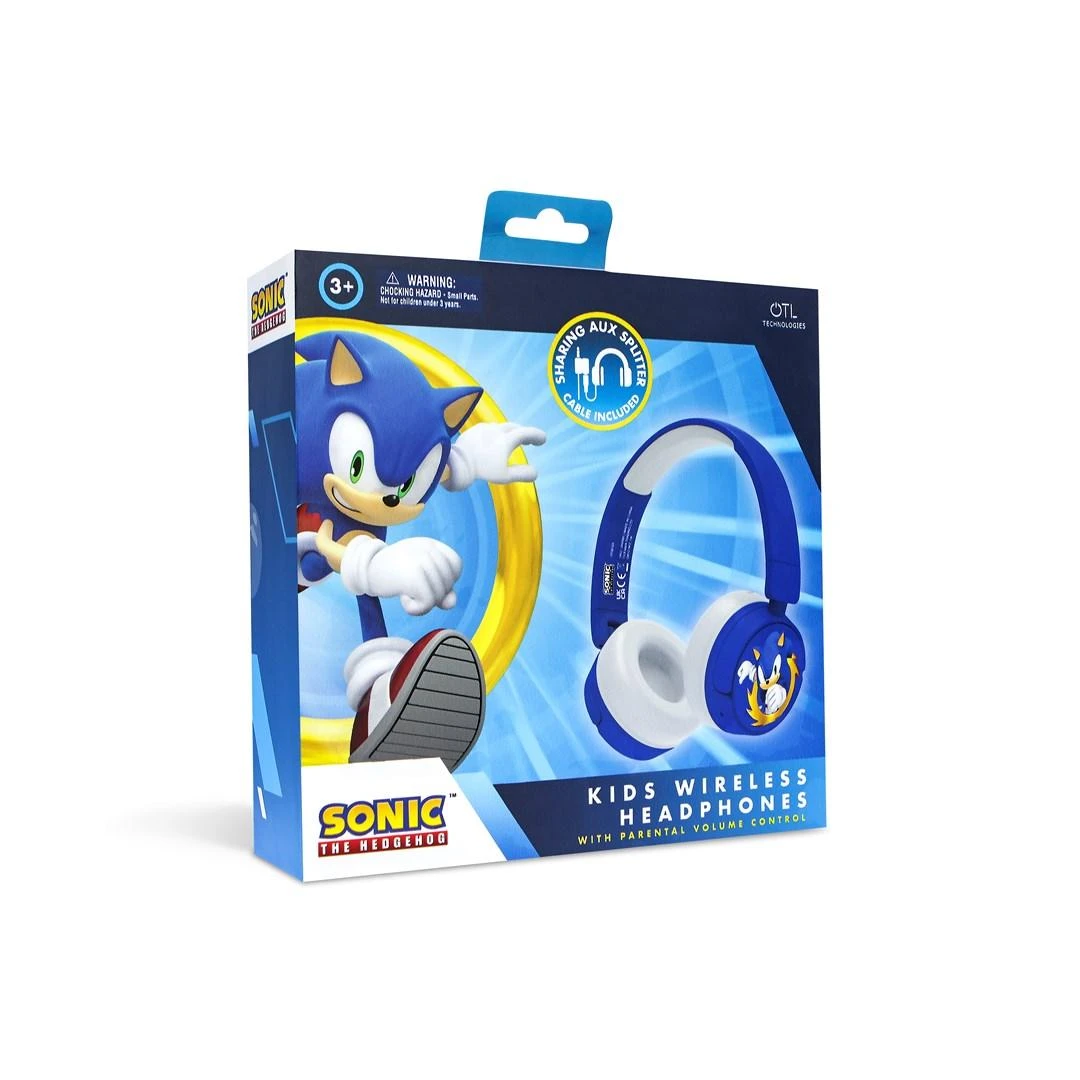 OTL Technologies SEGA Sonic the Hedgehog belaidės ausinės vaikams