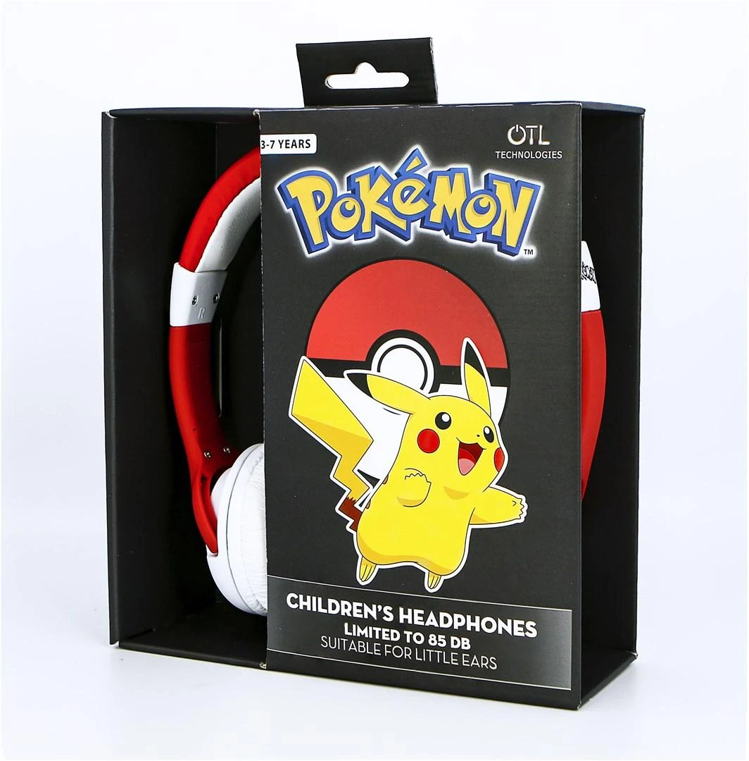 OTL Technologies Pokemon Pokeball ausinės vaikams, su laidu