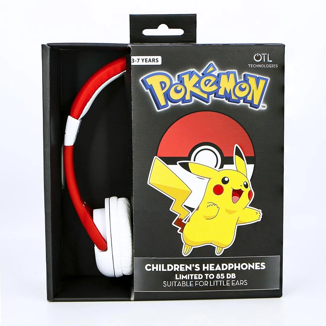 OTL Technologies Pokemon Pokeball ausinės vaikams, su laidu