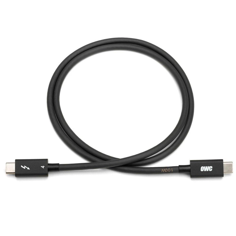 OWC Thunderbolt 5 1.0m juoda