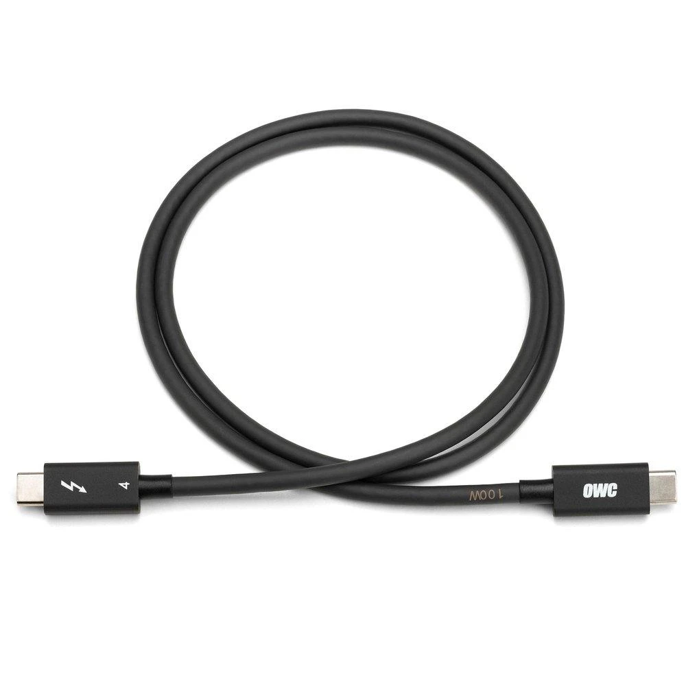 OWC Thunderbolt 4 2.0m juoda